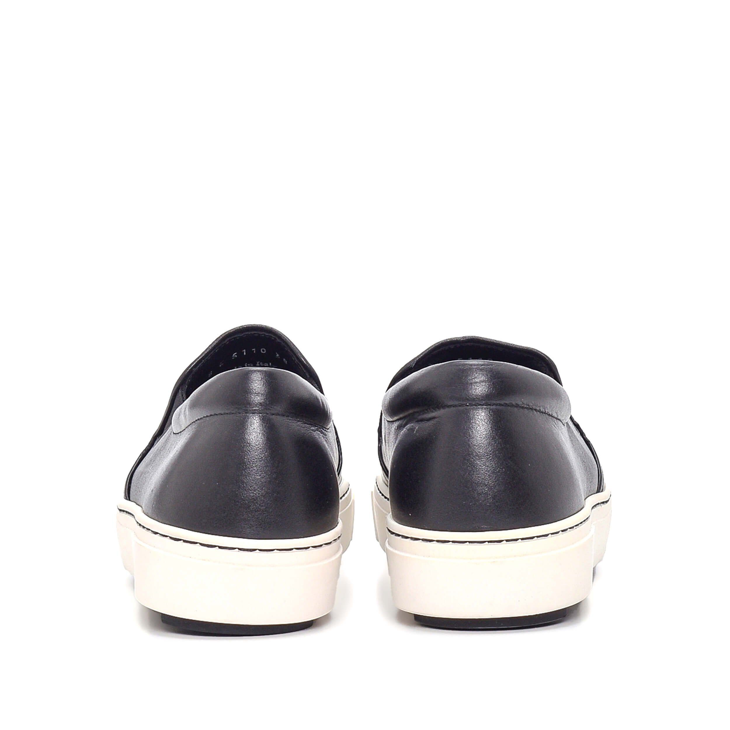 Fendi - Black Monster Leather Loafer ||38 